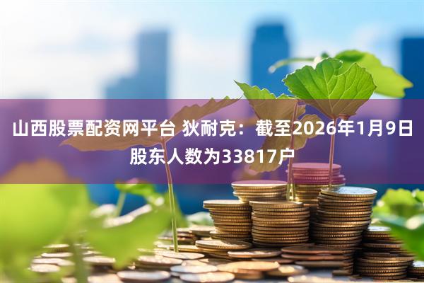 山西股票配资网平台 狄耐克：截至2026年1月9日股东人数为33817户