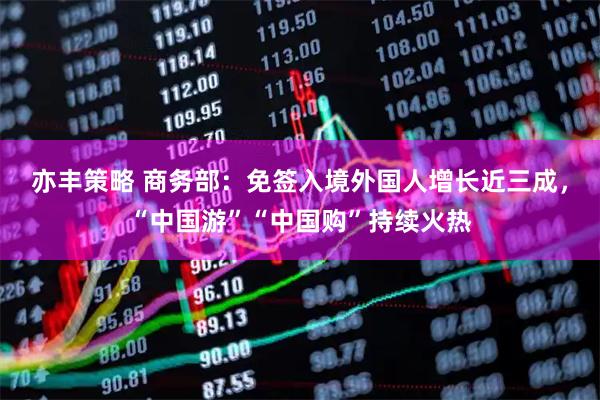 亦丰策略 商务部：免签入境外国人增长近三成，“中国游”“中国购”持续火热